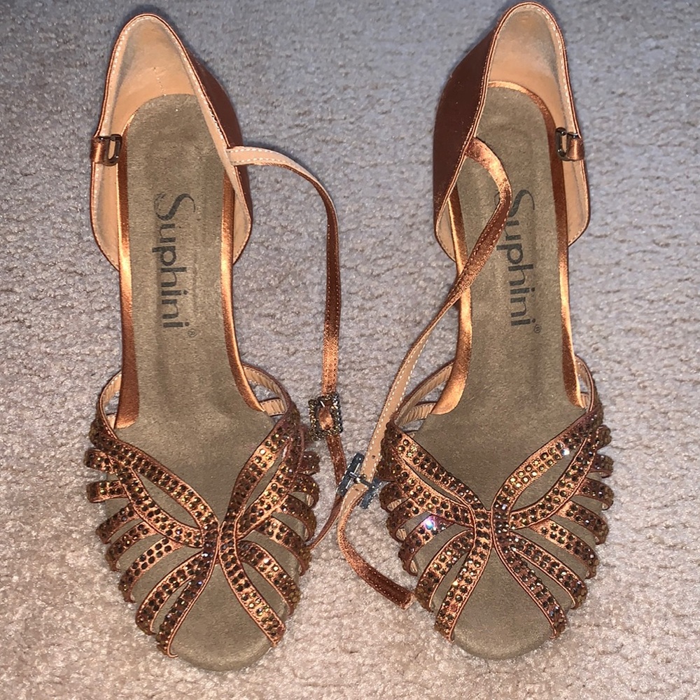 SUPHINI DANCE SHOES - worn size 40 (9)
